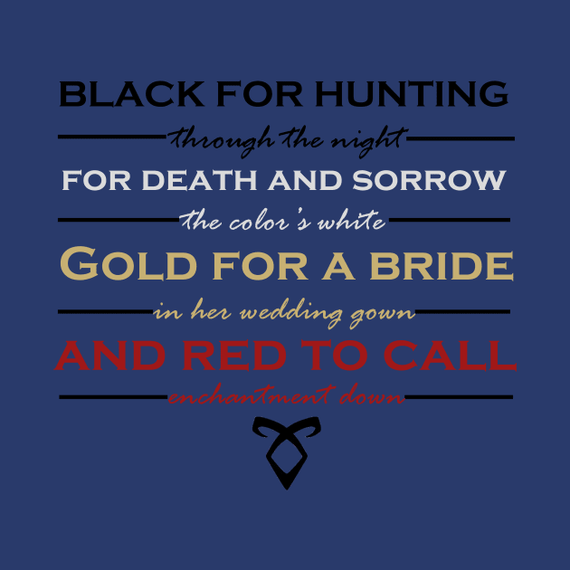 Shadowhunter Children's Rhyme by rainilyahead