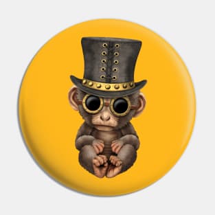 Steampunk Baby Monkey Pin