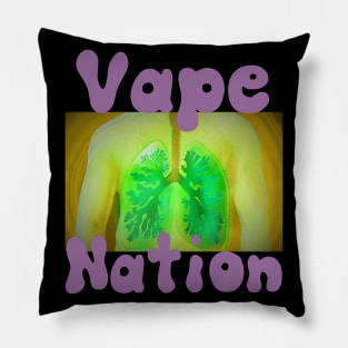 Vape Nation H3 Inspired Healthy Lungs From Vaping Pillow