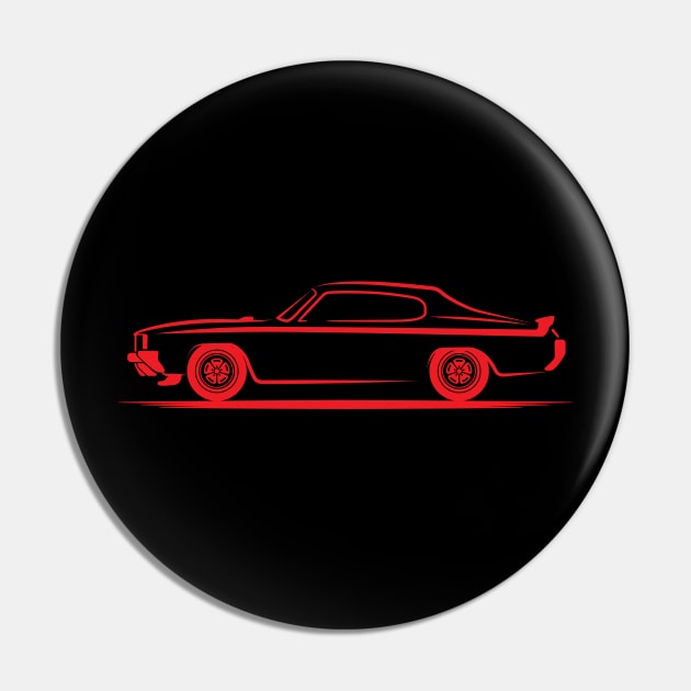 1970 Buick GSX 455 Stage Red Pin by PauHanaDesign