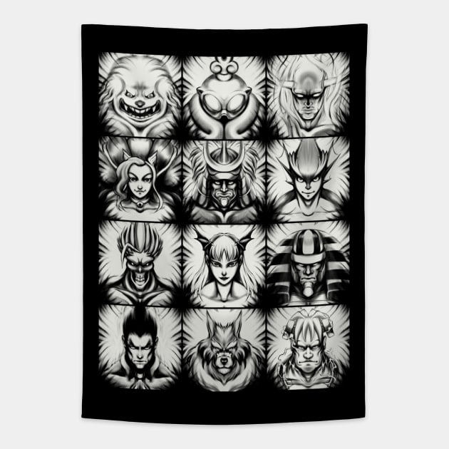 The Warriors of the Night 1994 Tapestry by manoystee