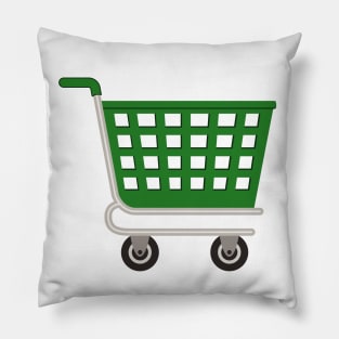 Cute Shopping Cart Pillow