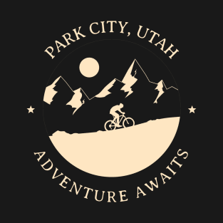 Park City, Utah Biking T-Shirt