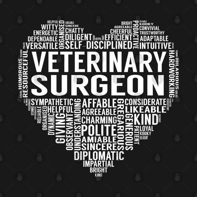 Veterinary Surgeon Heart by LotusTee