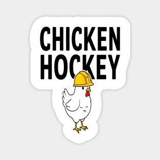Chicken Hockey Tee - Foul Play on Ice Magnet