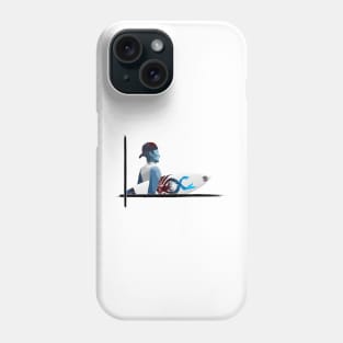 Brushed Lines Thrawn Phone Case