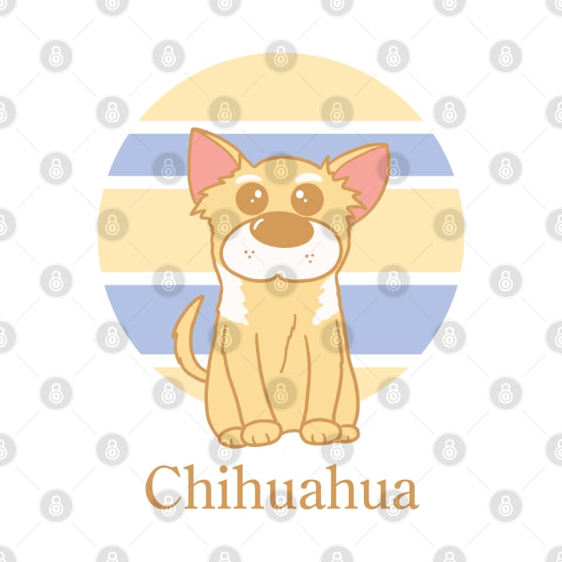 Cute Dogs illustrations - Chihuahua by MariOyama