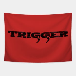 Studio TRIGGER black Tapestry