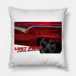 1957 Ford Custom Ranchero Pillow