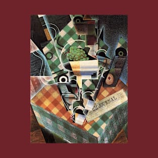 Juan Gris, Still Life with Checked Tablecloth T-Shirt