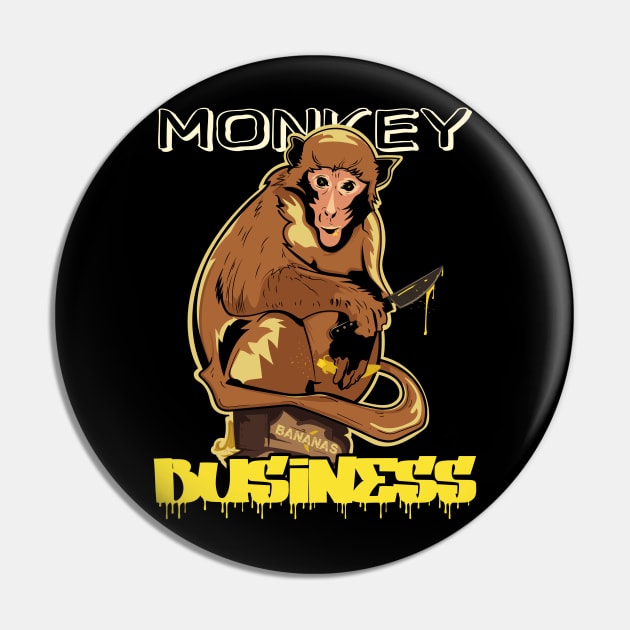 Monkey Business Pin by Frajtgorski