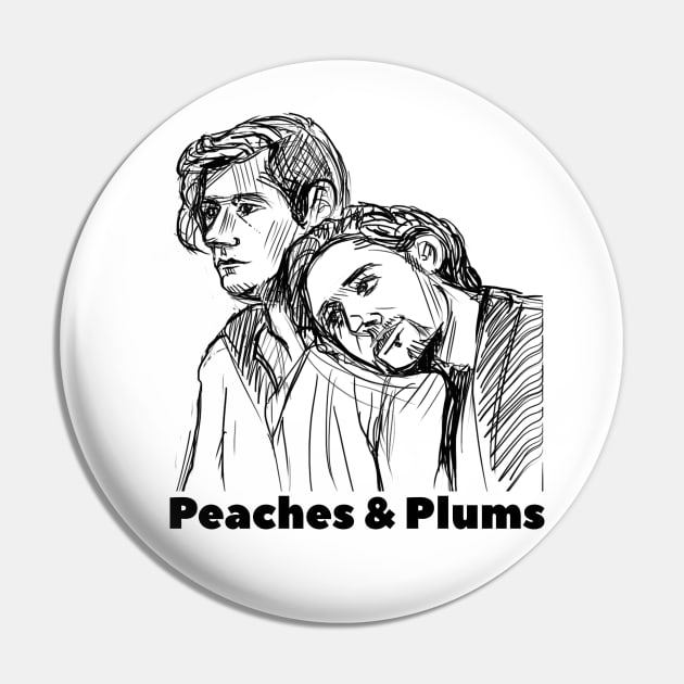 Queliot Peaches&Plums Pin by Daria Popkova