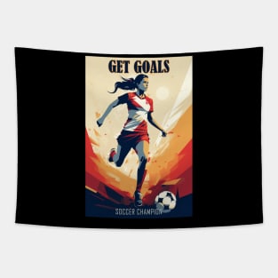 FIFA Women World Cup Poster Tapestry