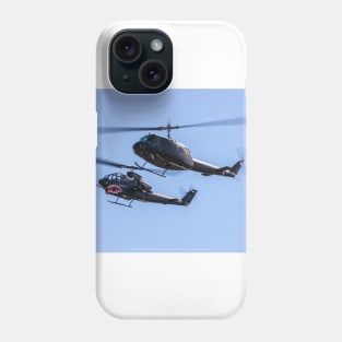 UH-1 Huey and AH-1 Huey Cobra Phone Case