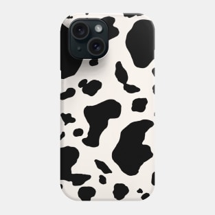 Cowhide Cute Cow Black and White Pattern Phone Case