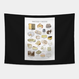 British Cheese Tapestry