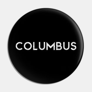 Columbus Pin