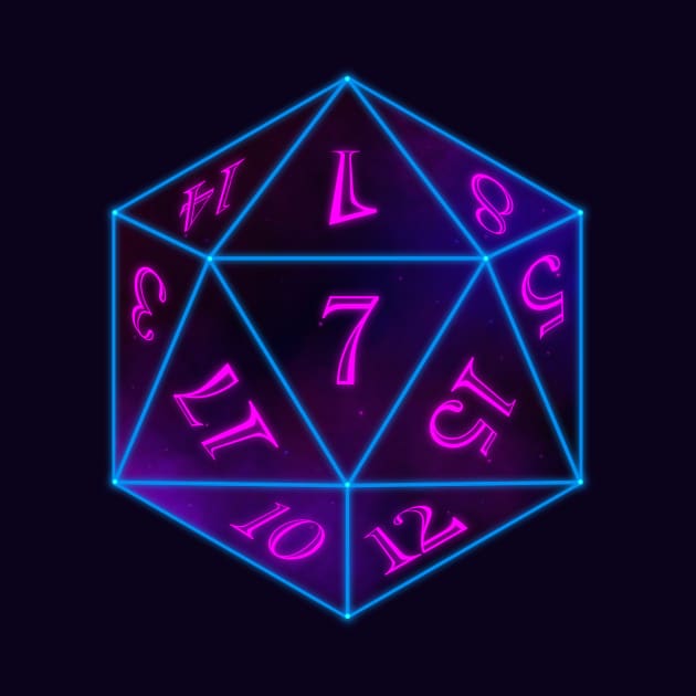 Neon Dice by maryallen138