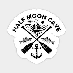 Half Moon Caye Beach, Belize, Boat Paddle Magnet