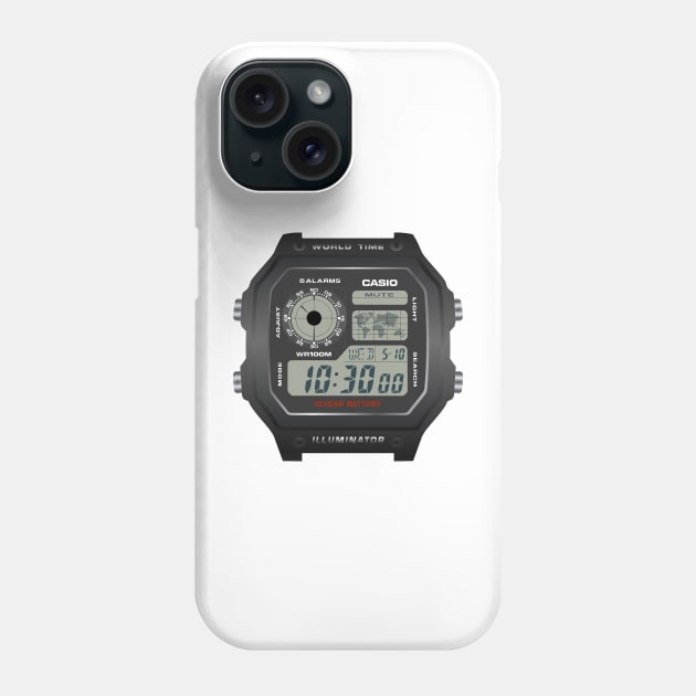 Casio Royale, The Standard Phone Case by RadDadArt