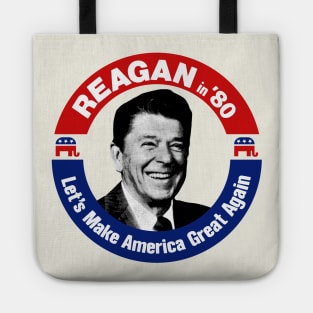 Ronald Reagan - Let's Make America Great Again Tote