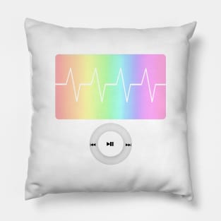 rainbow ipod Pillow