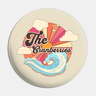 Cranberies Ocean Summer Pin