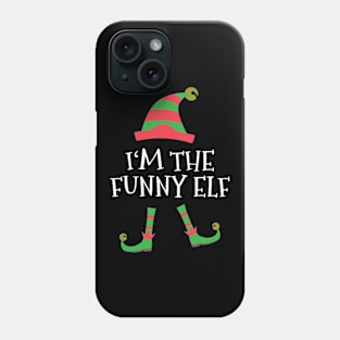 Funny Christmas Elf costume Party Crew Phone Case