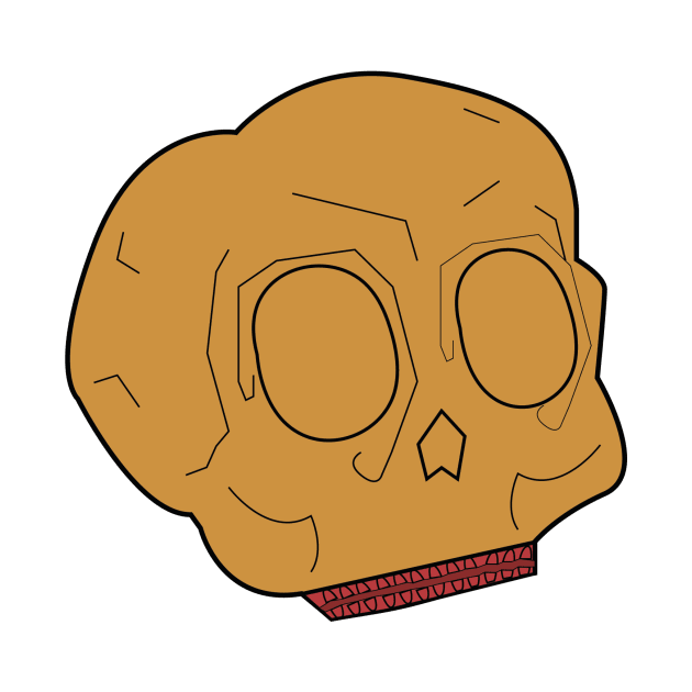 Peanut Butter Skull Jar by cherubi19