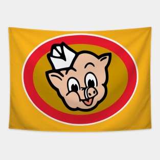 Retro Piggy Wiggly Tapestry