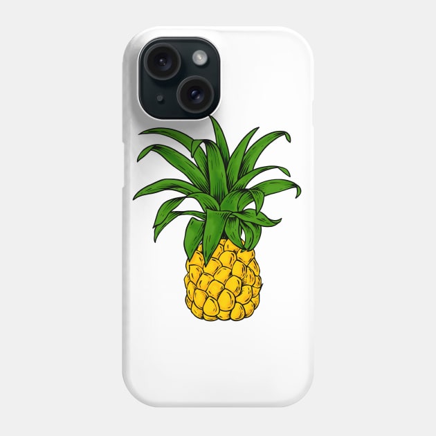 Pineapple Phone Case by Mako Design 