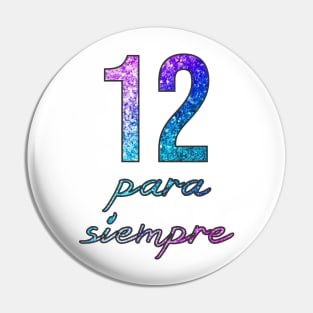 TWELVE FOREVER glitter Pin