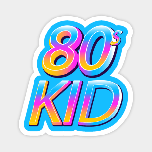 Eighties Kid Magnet