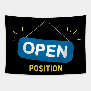 Open Position Artwork 3 Tapestry