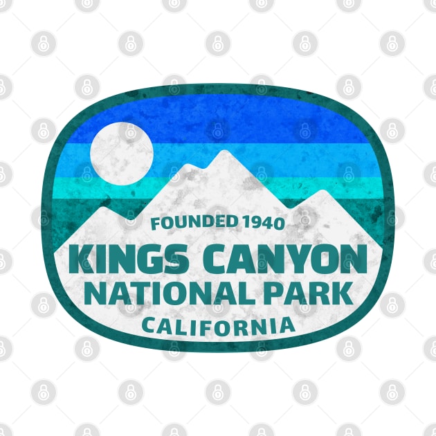 Kings Canyon National Park California by TravelTime