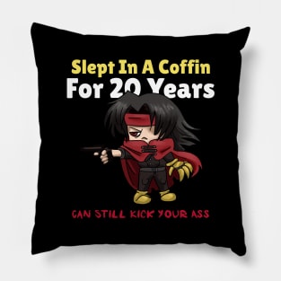 Vincent Valentine Chibi Kick Your Ass Pillow