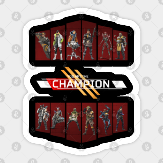 Apex Legends Banner Apex Legends Sticker Teepublic