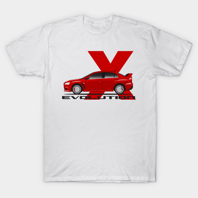 Discover EVOLUTION X - Mitsubishi Evo - T-Shirt