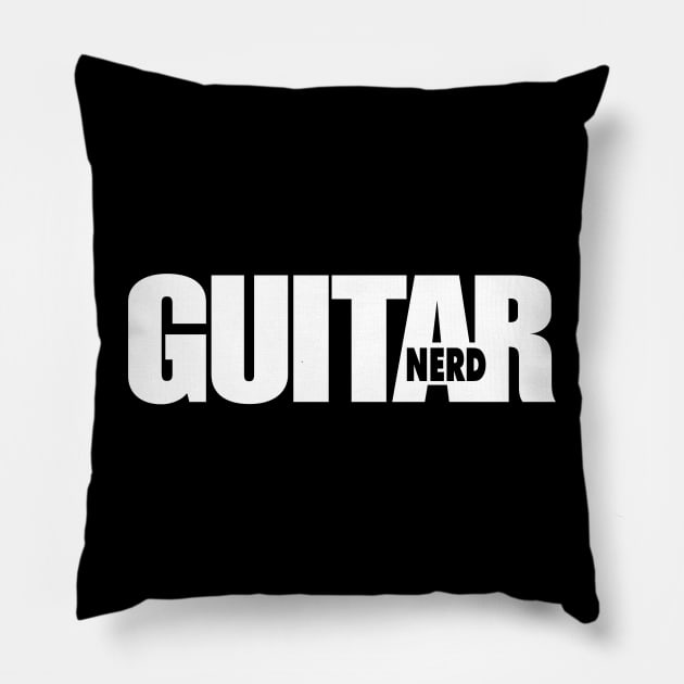 Guitar Nerd Pillow by obstinator