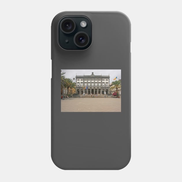 Plaza de Santa Ana, Las Palmas, May 2022 Phone Case by RedHillDigital