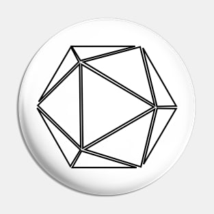 D20 | Black Pin