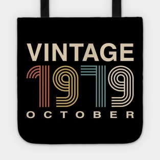 October 40th Birthday Tote