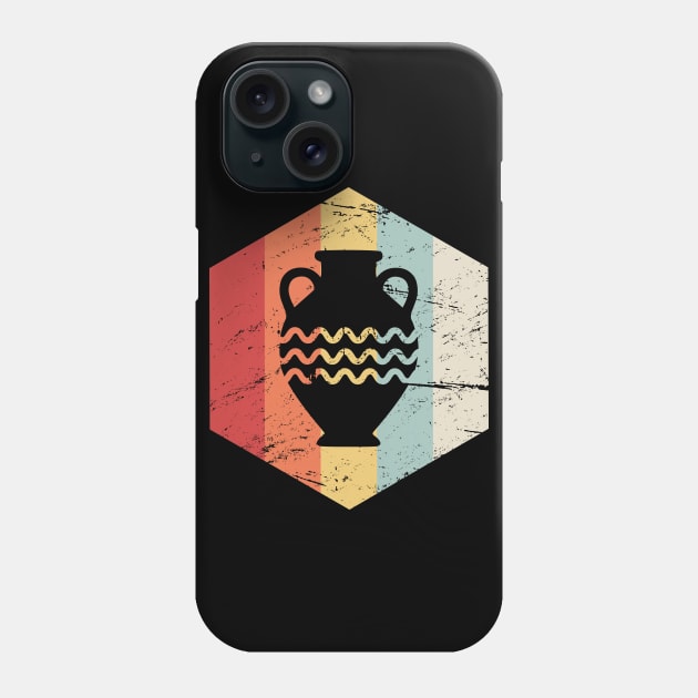 Retro 70s Pottery Icon Phone Case by Wizardmode