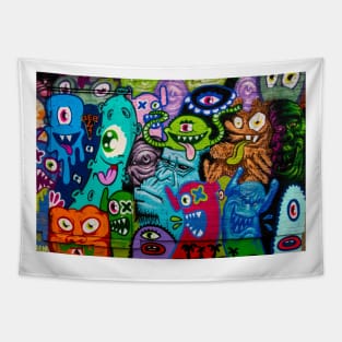 Cool monsters Tapestry