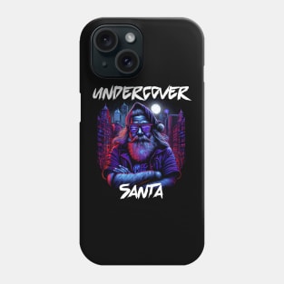 Undercover Santa in Town 4 Phone Case