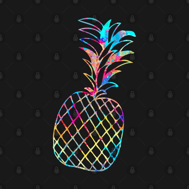 Rainbow Pineapple by LaurenPatrick