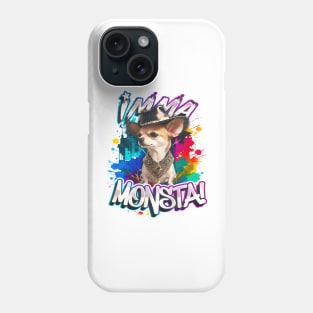 Imma Monsta! CHIUAUA | Whitee | by Asarteon Phone Case