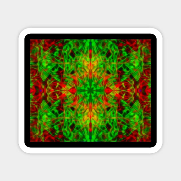 Symmetrical patterns Magnet by Guardi