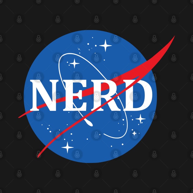 Nasa Nerd Logo by Nerd_art