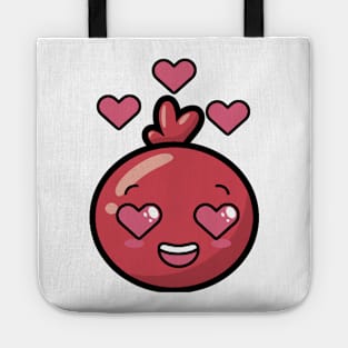 heart face Tote